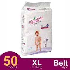 Neocare Premium Belt System Baby Diaper (11-25 kg) (50 Pcs) - Rokomari